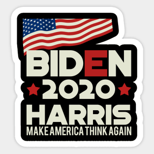 Joe Biden Kamala Harris 2020 Election Democrat Liberal Sticker